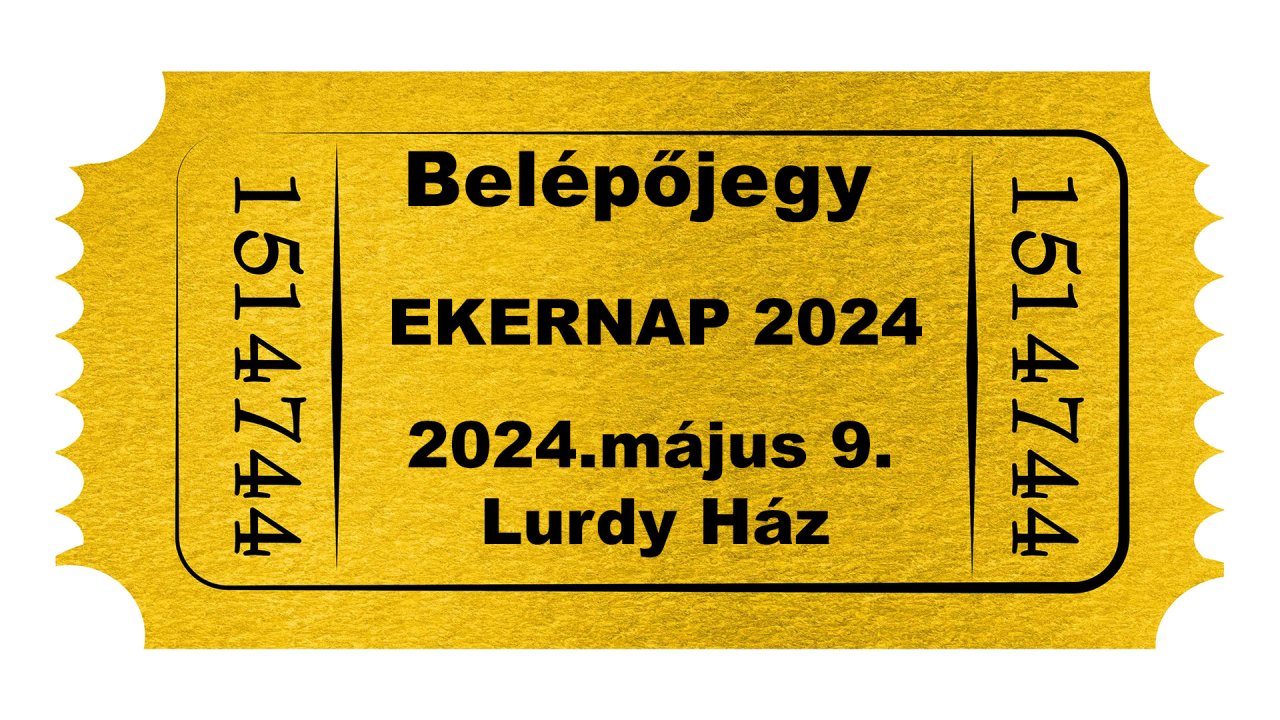 Munkatársi jegy - EkerNap 2024. május 9.